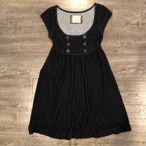 Free people dress small black soft stretchy